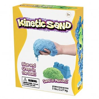 瑞典 Kinetic Sand 藍色和綠色